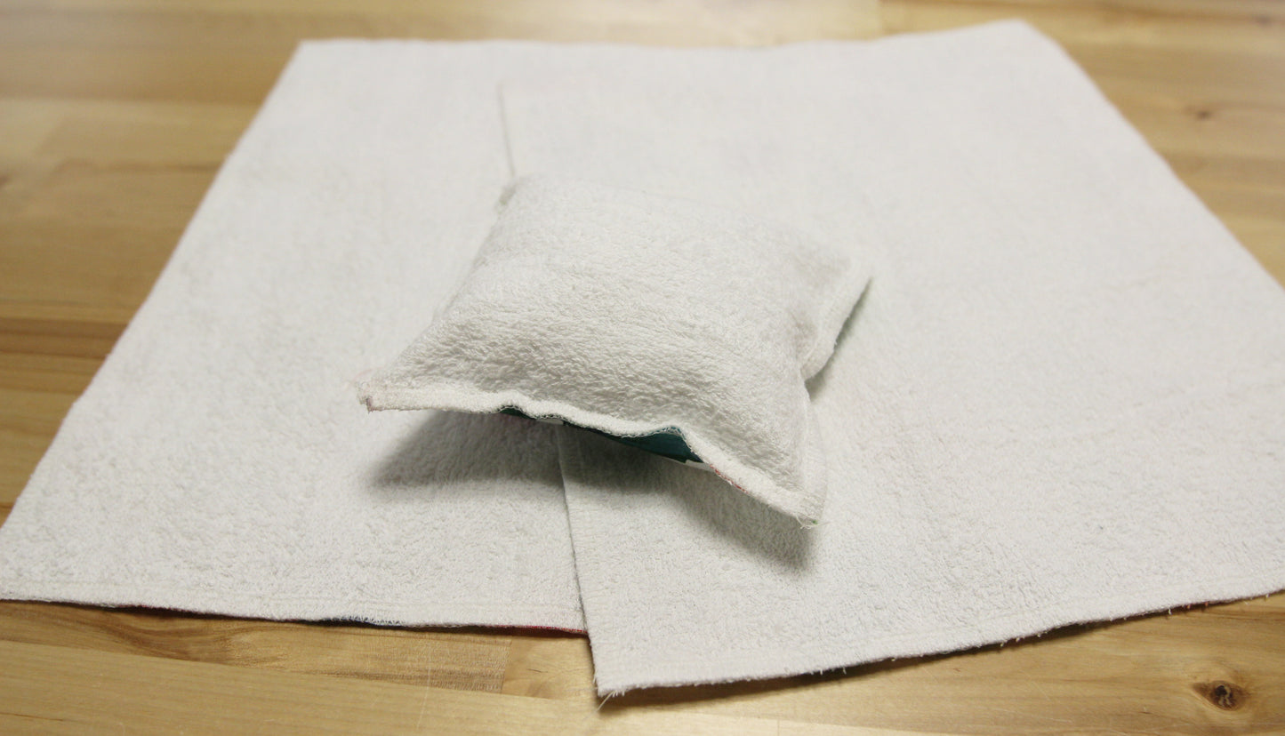 Kitchen Towel and Cloth Sponge Set