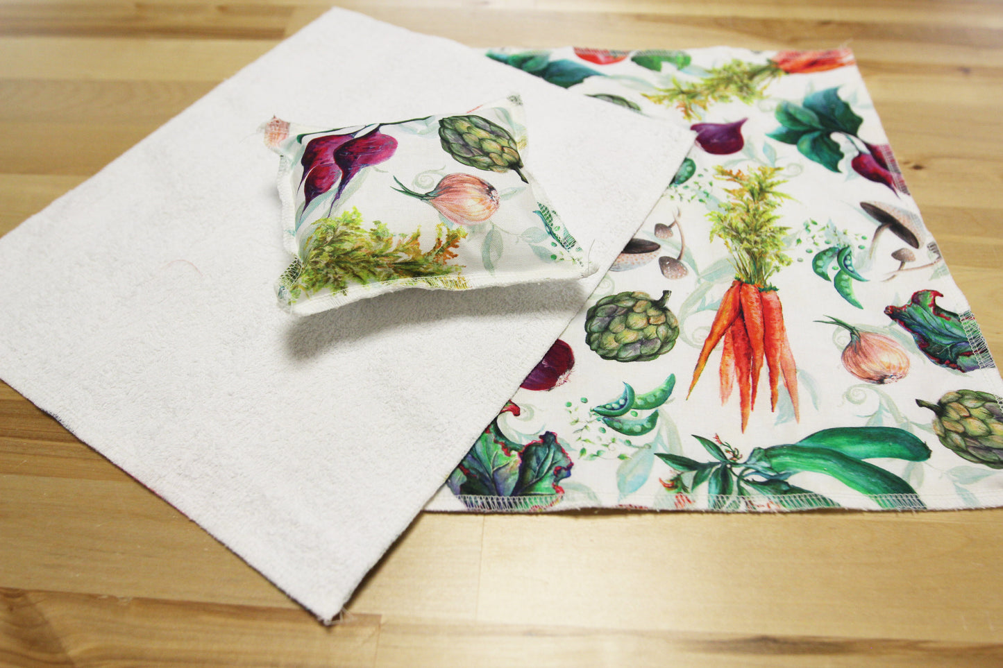 Kitchen Towel and Cloth Sponge Set