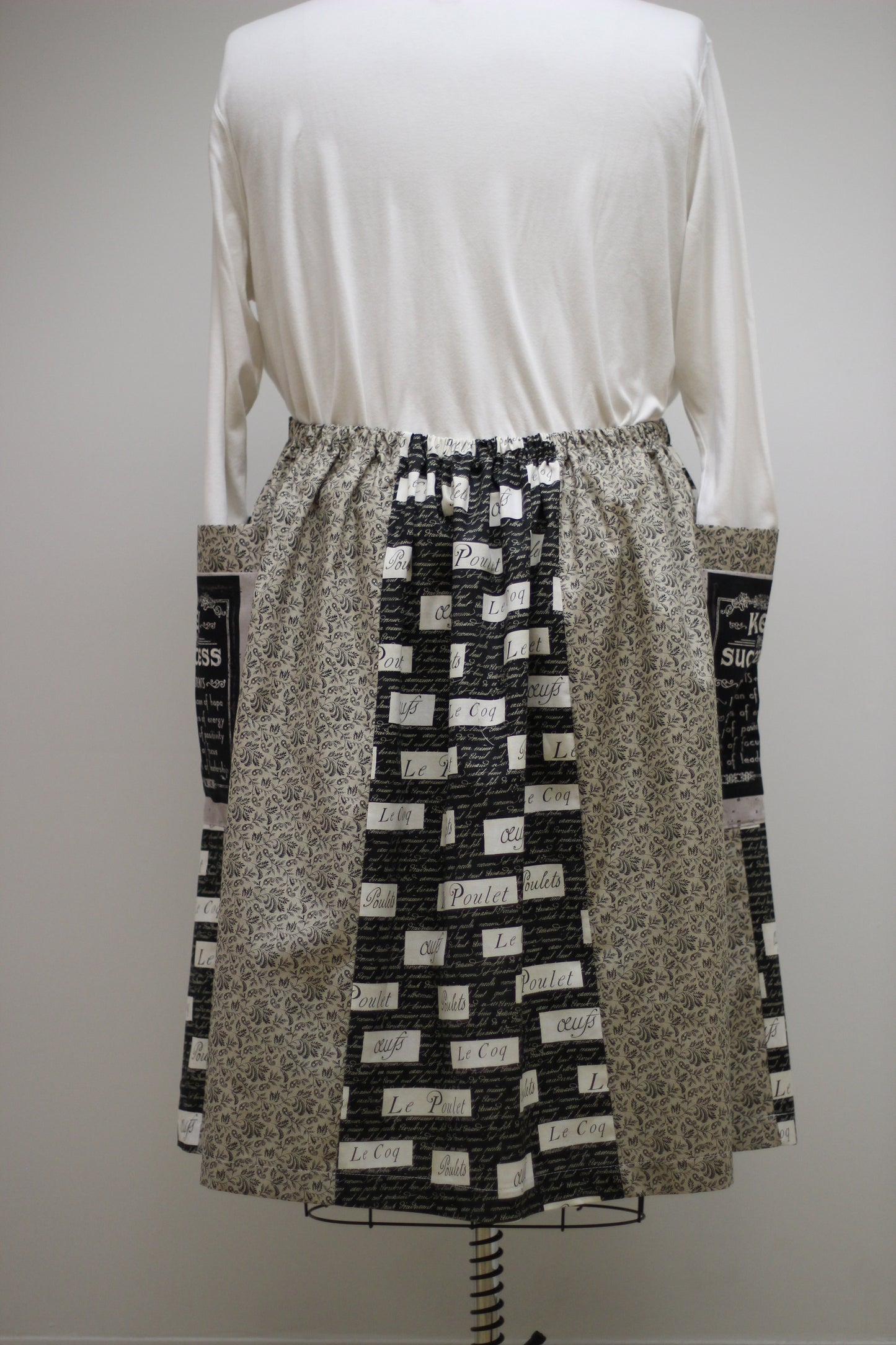 Scrappy Skirt 7 back view