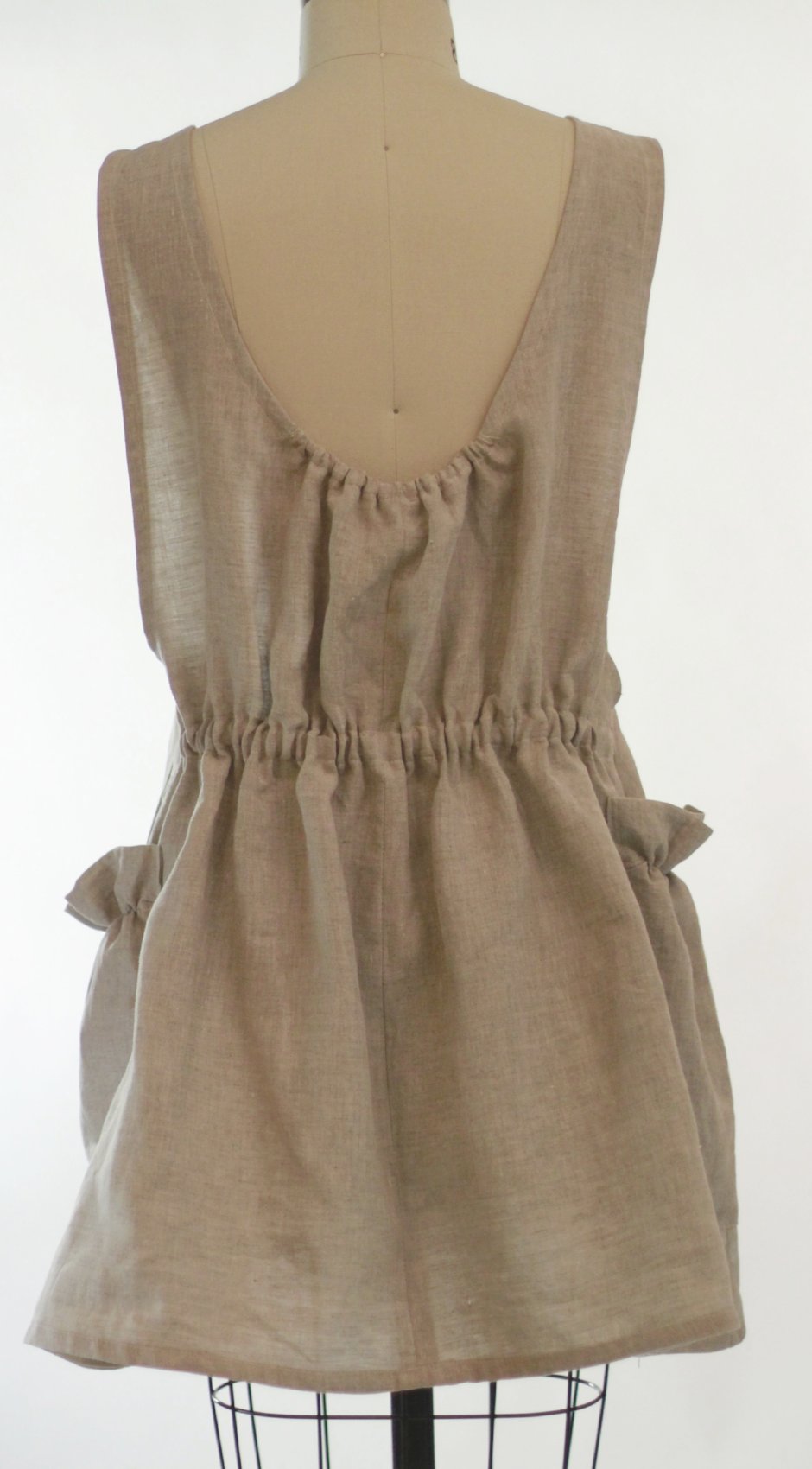 XS-5X Smock #1 in 100% Flax Linen