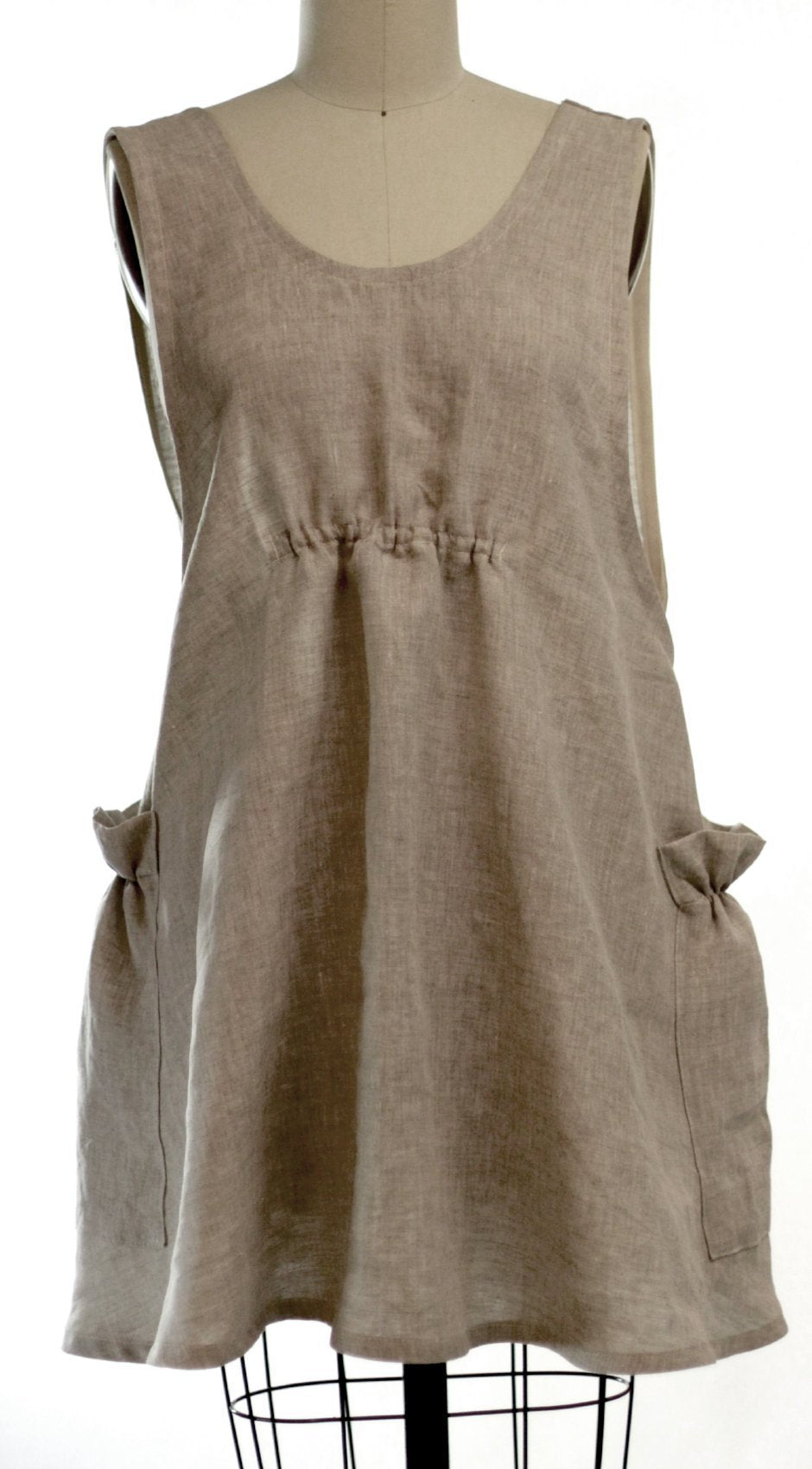 XS-5X Smock #1 in 100% Flax Linen